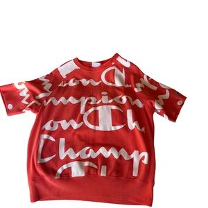 Champion orange size L sweatshirt heavy duty